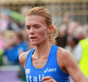 Valeria Straneo prima alla Mezza Maratona di Novi