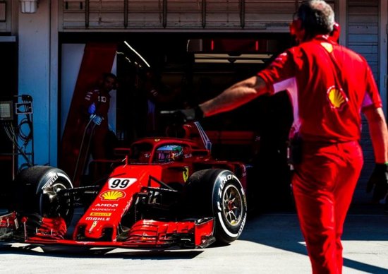 F1 2018, test Ungheria, Day 1: Giovinazzi più veloce di Vettel