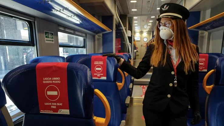 Da Regione Piemonte: coronavirus, distanziamento su treni e bus extra-urbani