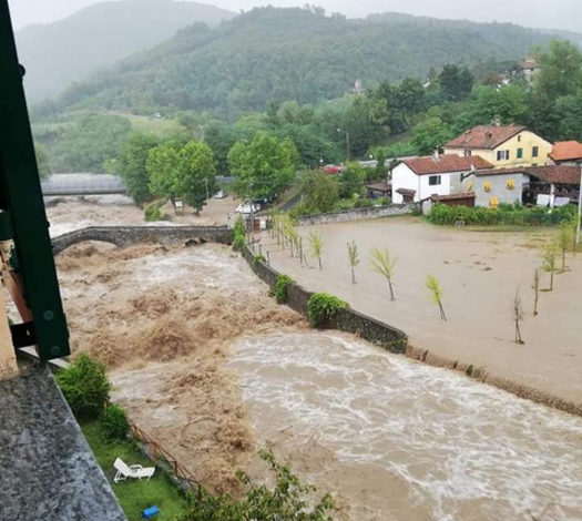 Maltempo: allagamenti e frane nell’alessandrino