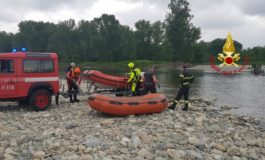 Acquazzone sul torrente Borbera, bagnanti salvati dai pompieri