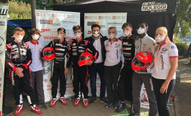 Motonautica: il Rainbow Team di Casale Monferrato sul podio della Formula Junior Elite