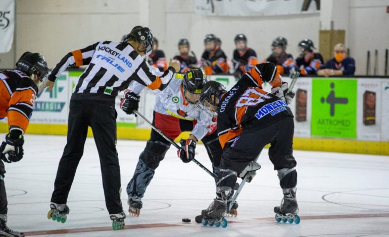 Hockey in line: Monleale si arrende in casa dei Diavoli Vicenza