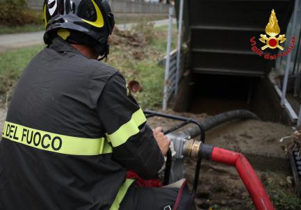 Maltempo: diversi gli interventi dei Vigili del Fuoco nell’ovadese e ad Alessandria