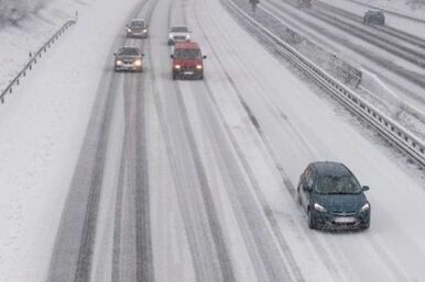 Neve in autostrada