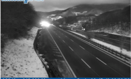 Neve sulla A26