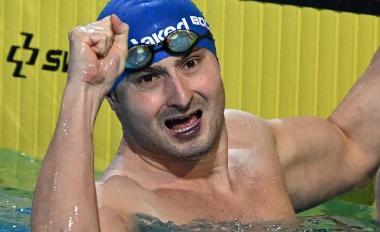 Bocciardo d’Oro alle Paralimpiadi di nuoto