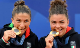 Olimpiadi: avvolte nel Tricolore, esultano per l'Oro la casalese Sara Errani e Jasmine Paolini