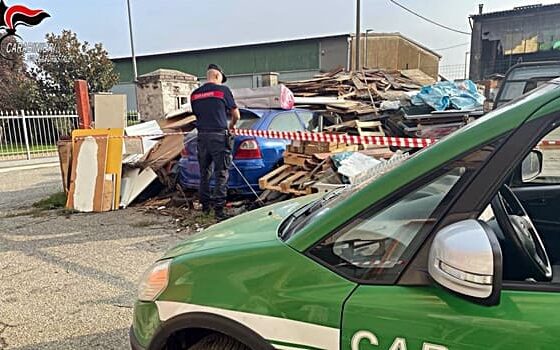 I Carabinieri Forestali di Alessandria e Asti hanno denunciato 24 persone responsabili di ciclo illegale di rifiuti